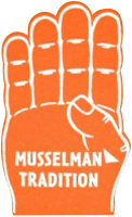 Foam Hands: 16 inch Closed 4 Finger Foam Hands